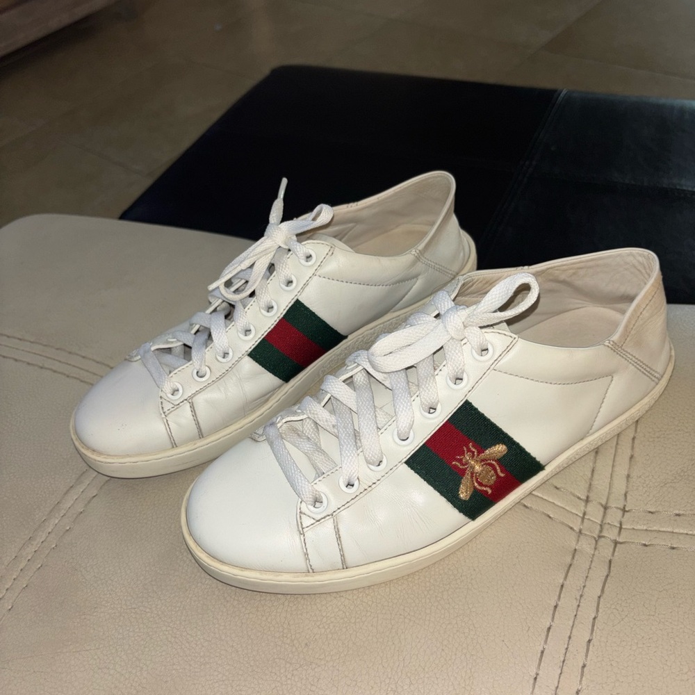 Gucci Ace Sneakers Womans Size 8.5 - Picture 2 of 7